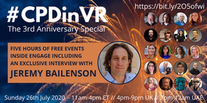 The #CPDinVR 3rd Anniversary